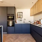 Stylish Family With Garden