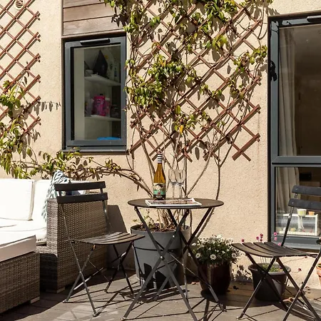 Stylish Family With Garden